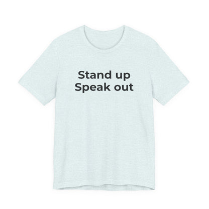 Anti-Bullying and Domestic Violence Awareness T-Shirt for Support and Advocacy - Wear What You Stand For Products