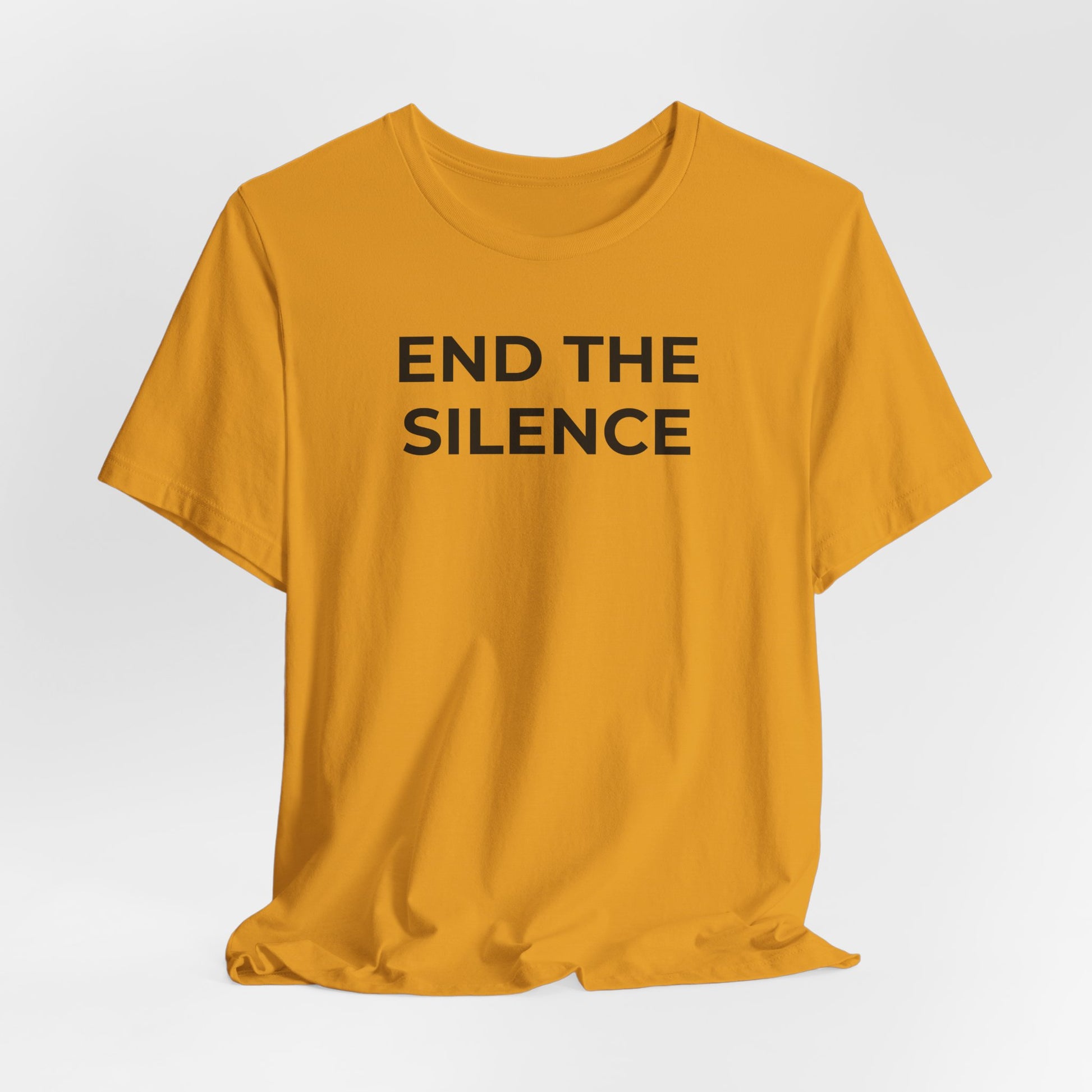 Domestic Violence T-shirt End the Silence - Wear What You Stand For Products