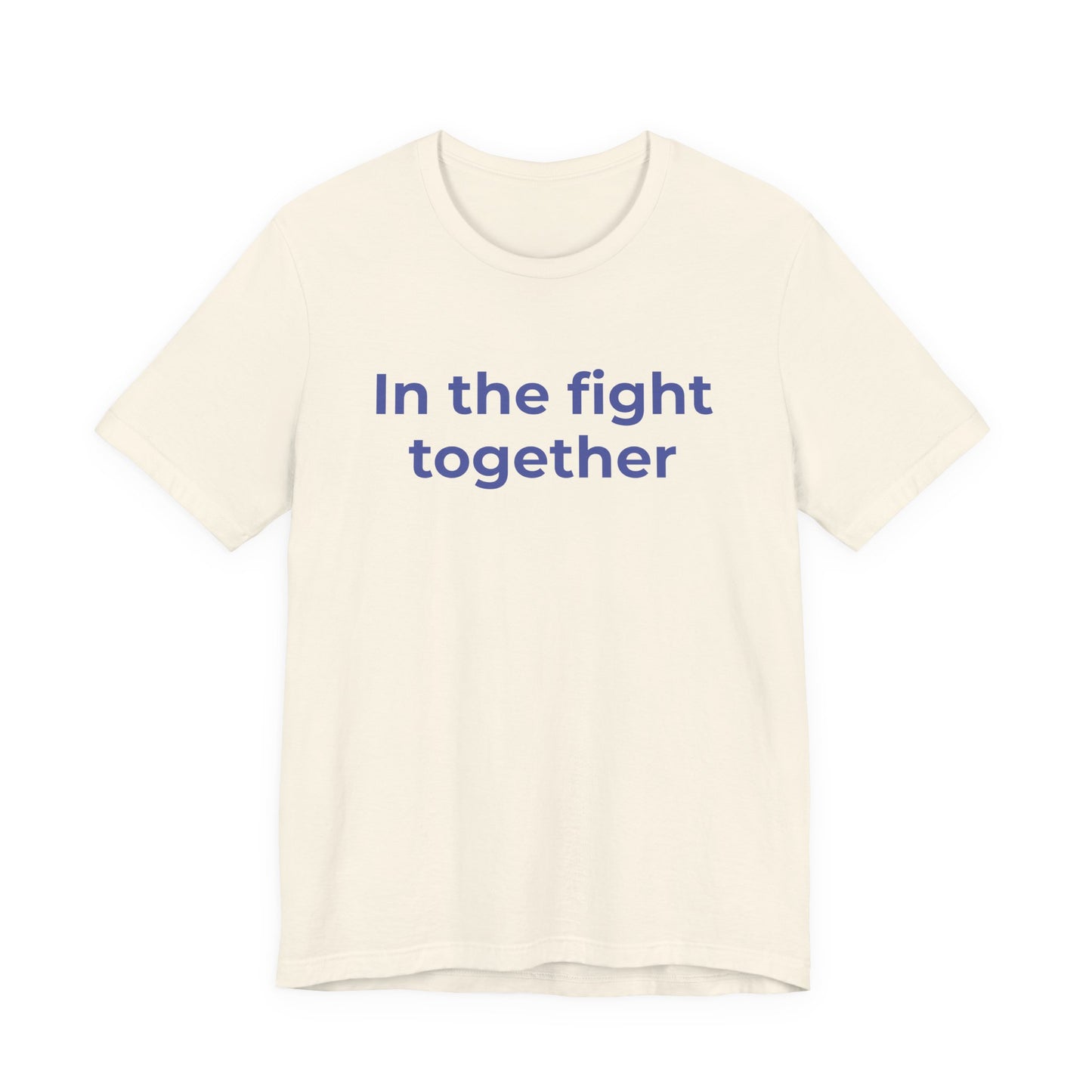 Cancer T-Shirt In the Fight Together - Wear What You Stand For Products