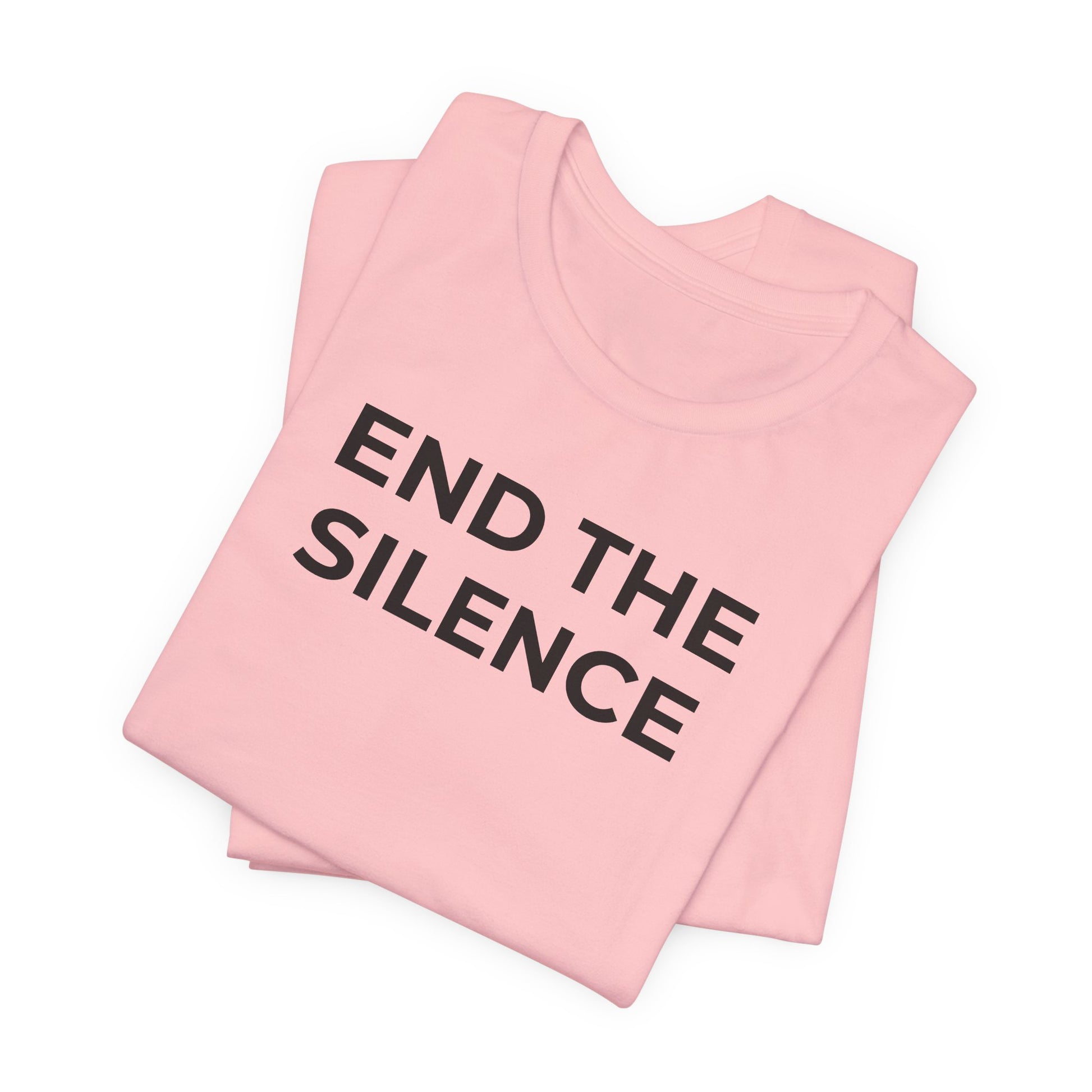 Domestic Violence T-shirt End the Silence - Wear What You Stand For Products