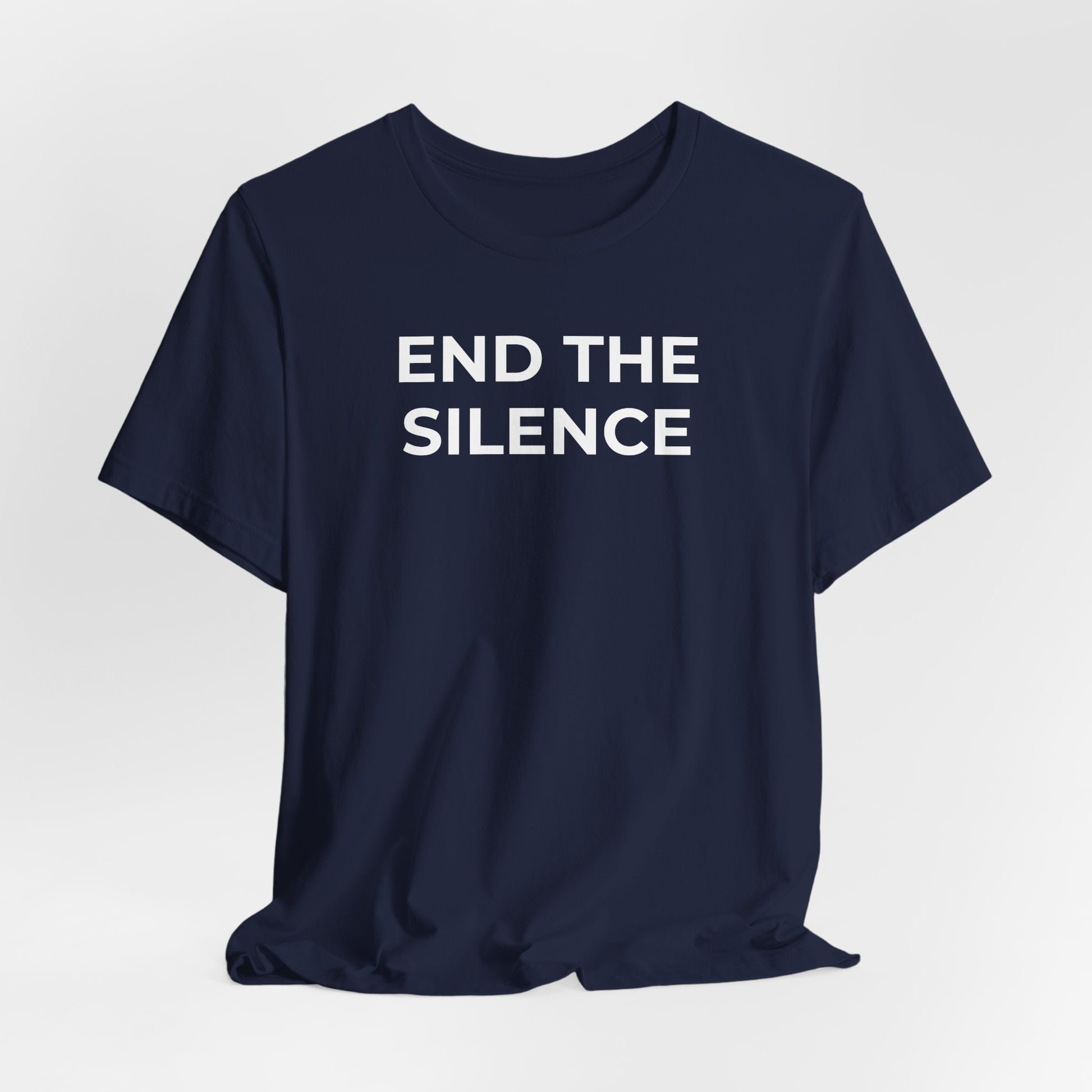 Domestic Violence T-shirt End the Silence - Wear What You Stand For Products