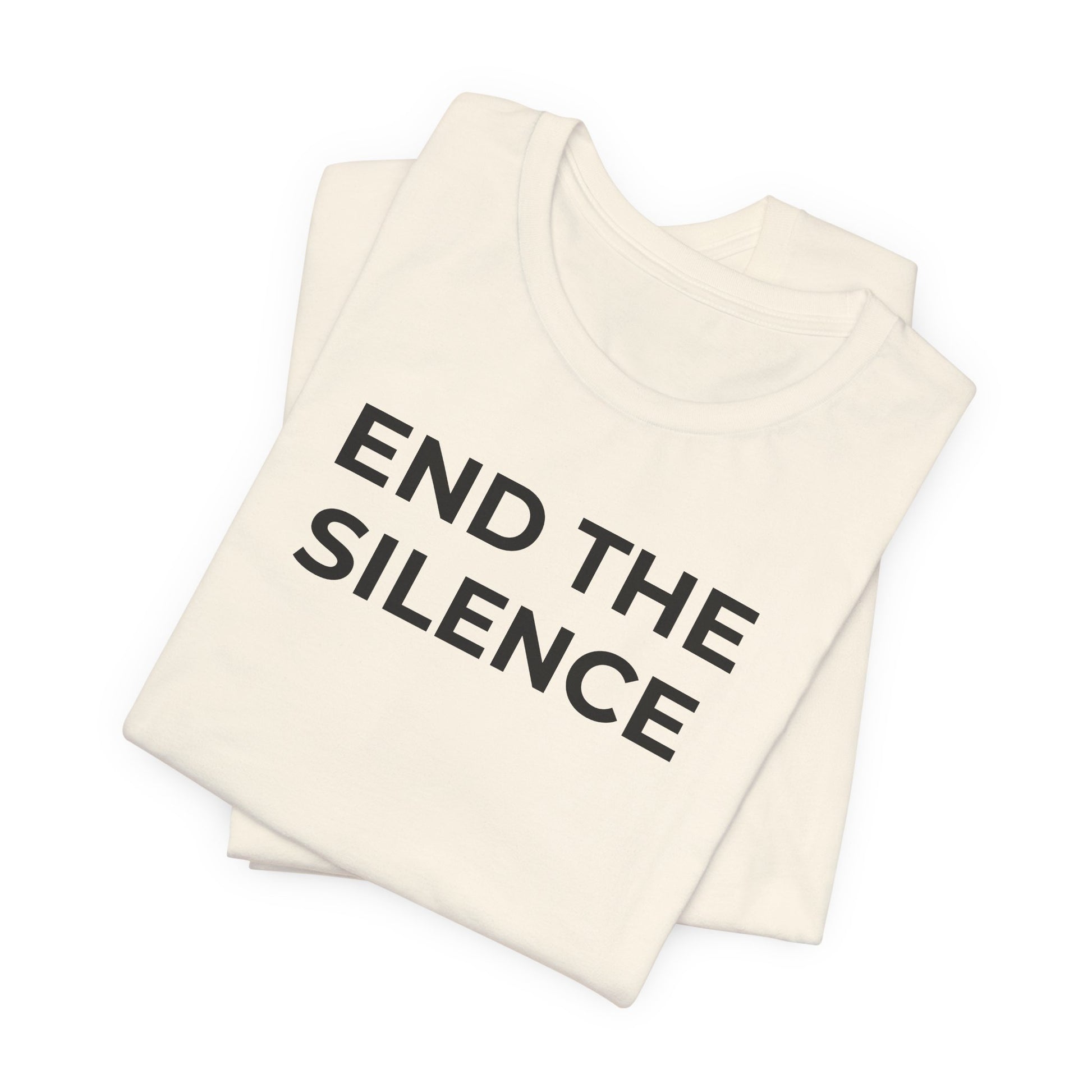 Domestic Violence T-shirt End the Silence - Wear What You Stand For Products