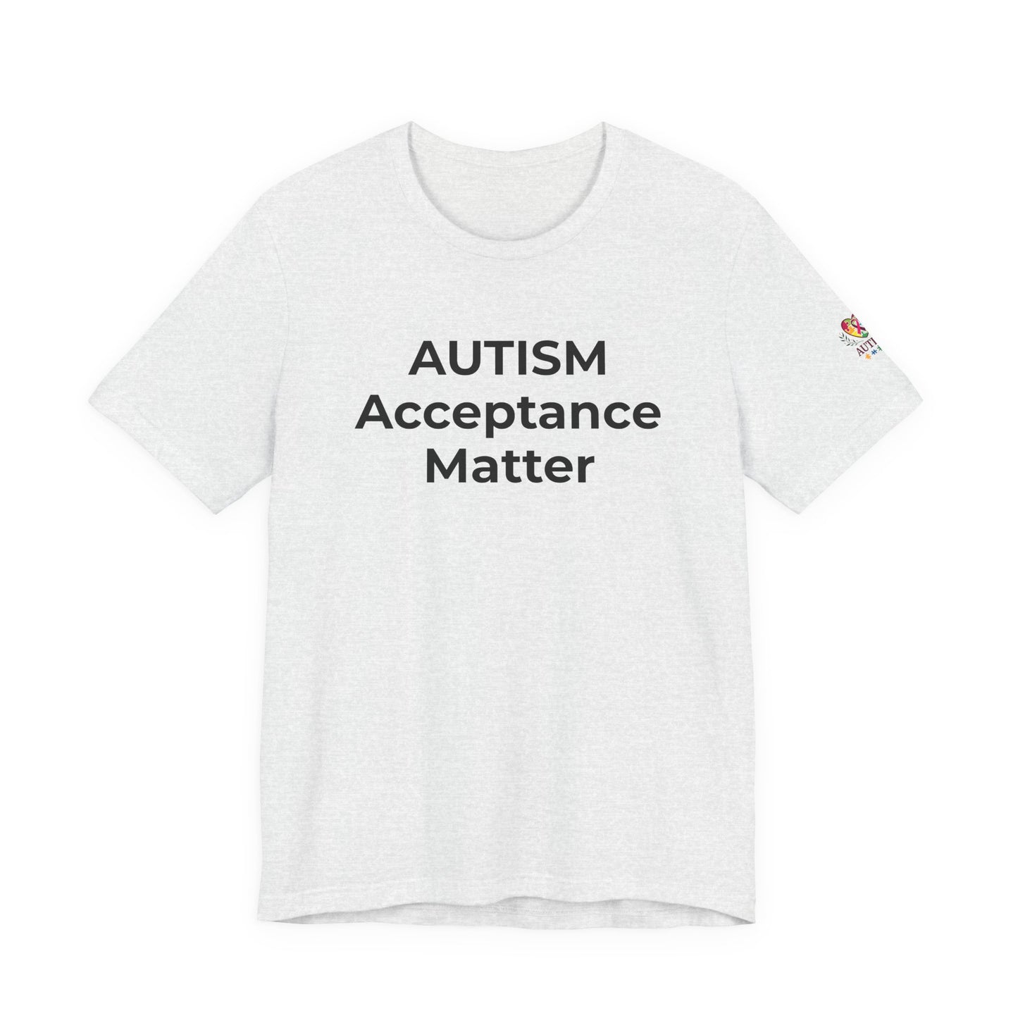 "Autism T-Shirt Acceptance Matters Shirt Support the Spectrum - Wear What You Stand For Products"