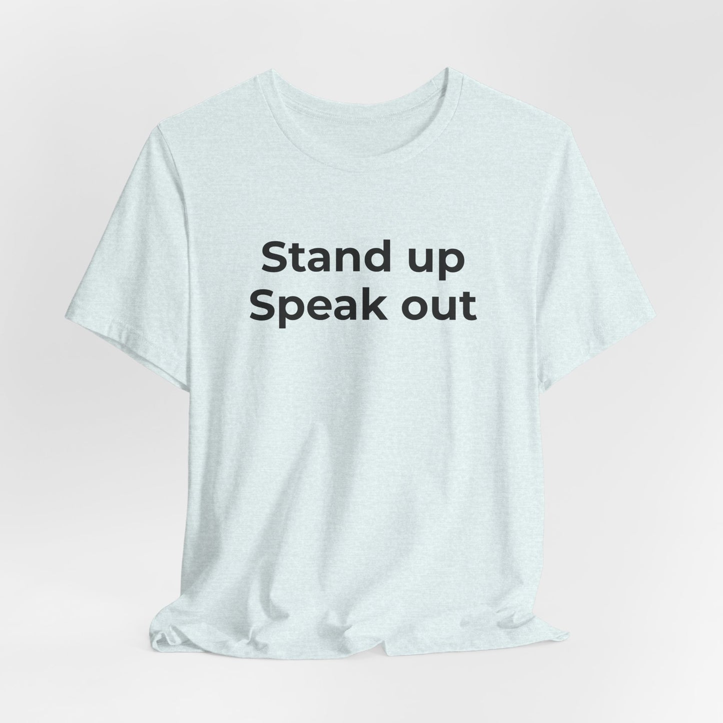 Anti-Bullying and Domestic Violence Awareness T-Shirt for Support and Advocacy - Wear What You Stand For Products