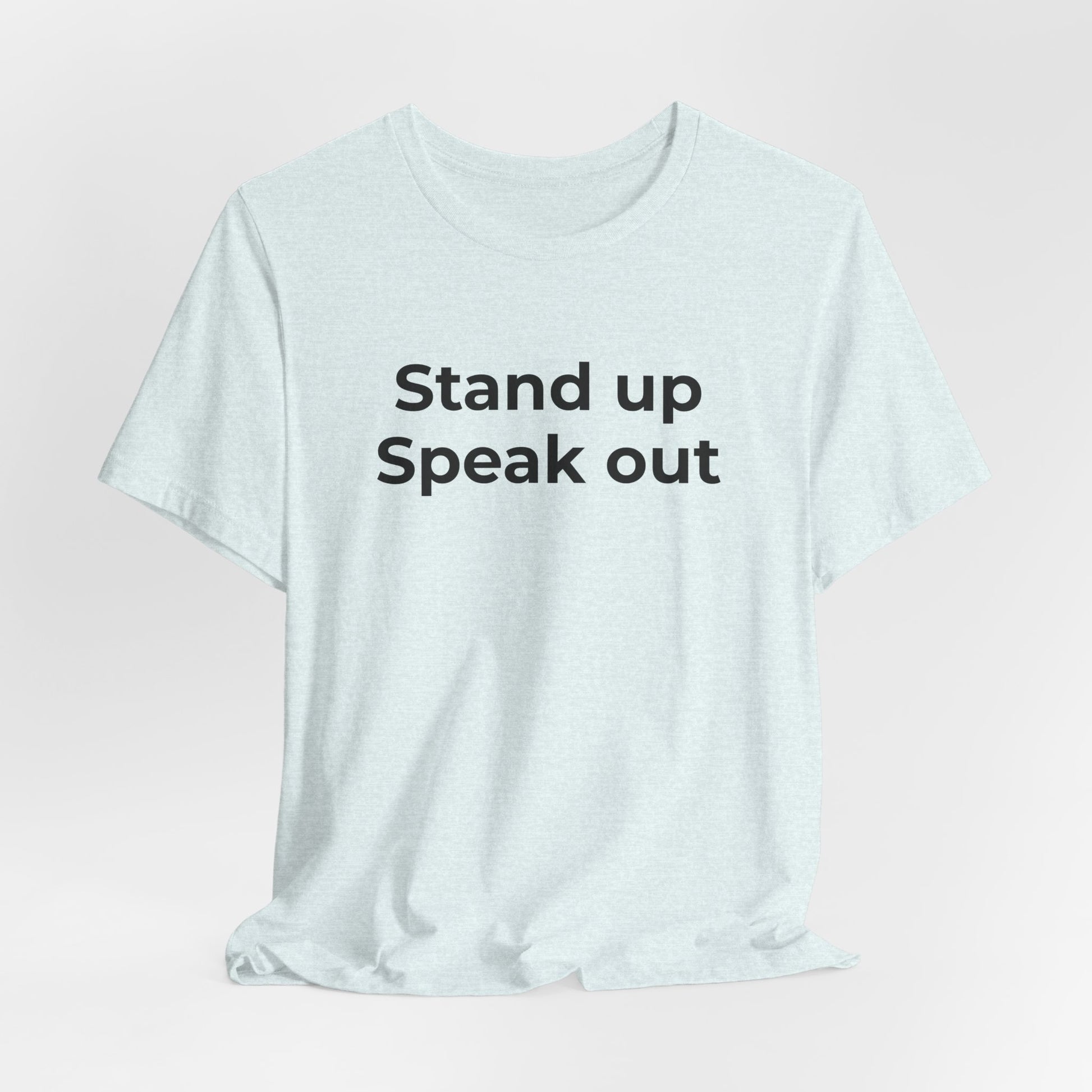 Anti-Bullying and Domestic Violence Awareness T-Shirt for Support and Advocacy - Wear What You Stand For Products