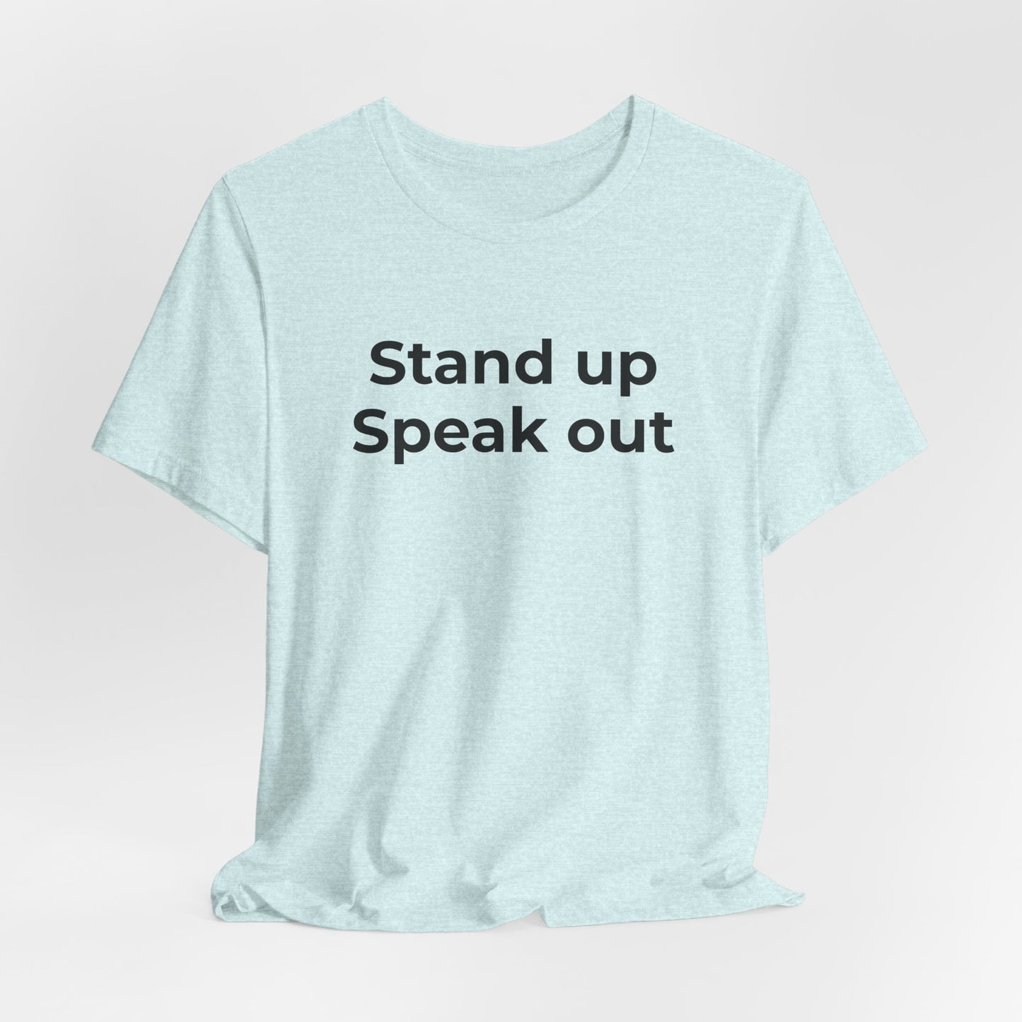 Anti-Bullying and Domestic Violence Awareness T-Shirt for Support and Advocacy - Wear What You Stand For Products