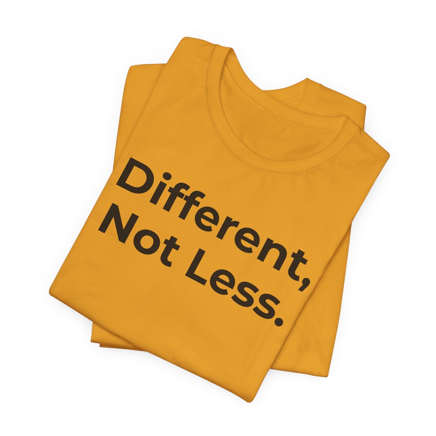 Different Not Less Autism Awareness Shirt | Neurodiversity Tee - Wear What You Stand For Products