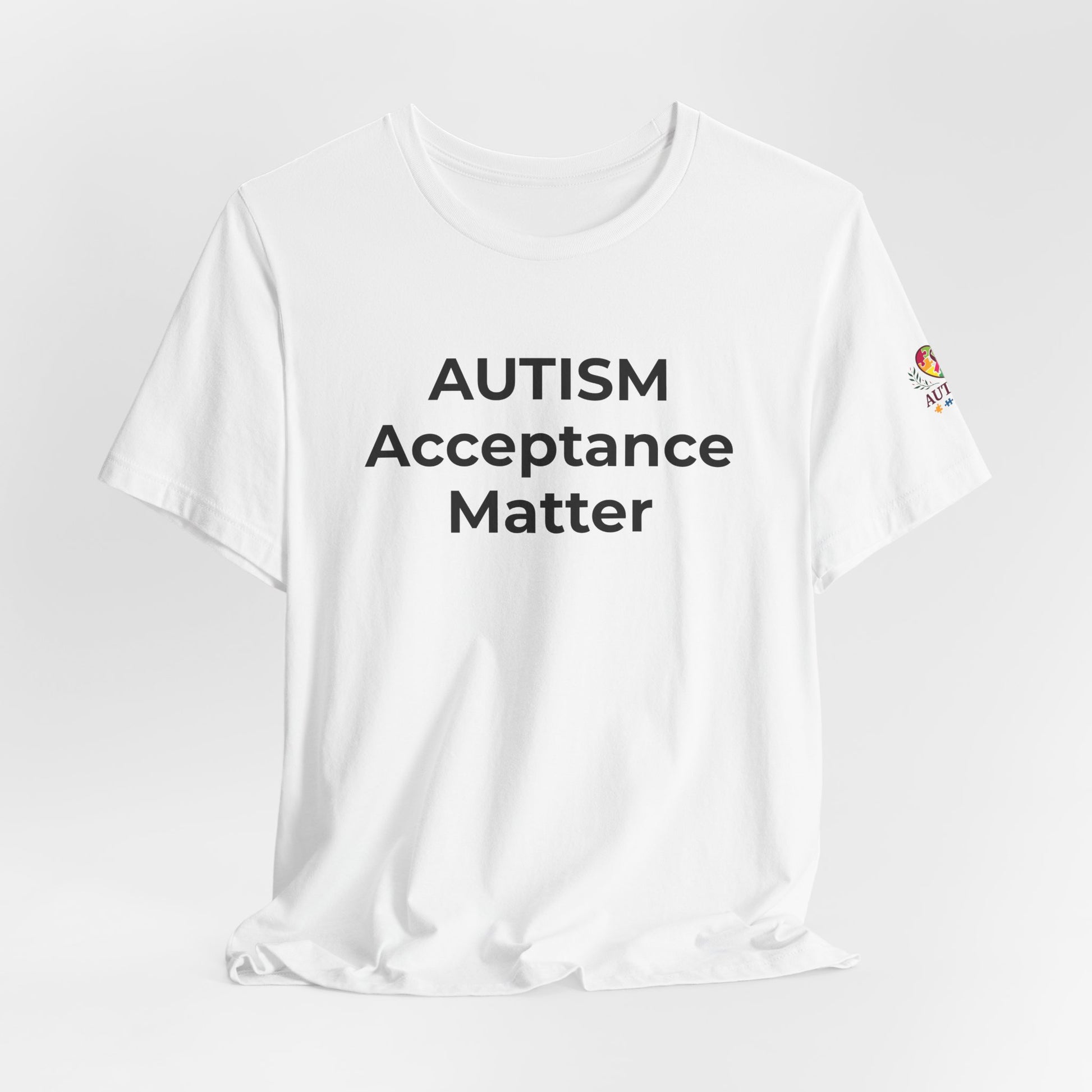 "Autism T-Shirt Acceptance Matters Shirt Support the Spectrum - Wear What You Stand For Products"