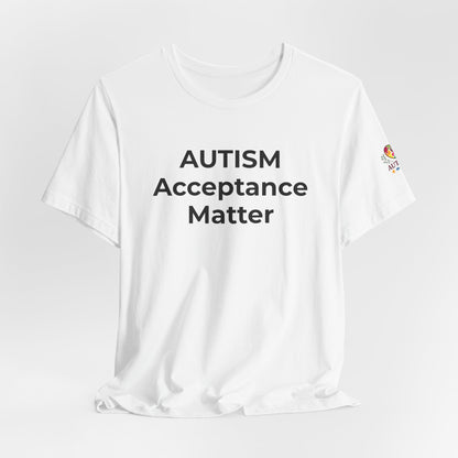 "Autism T-Shirt Acceptance Matters Shirt Support the Spectrum - Wear What You Stand For Products"