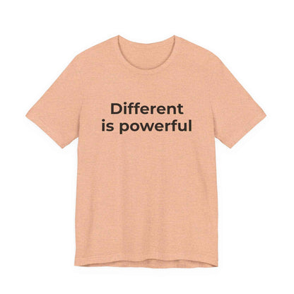 Anti-Bullying Awareness  Different is Powerful TShirt