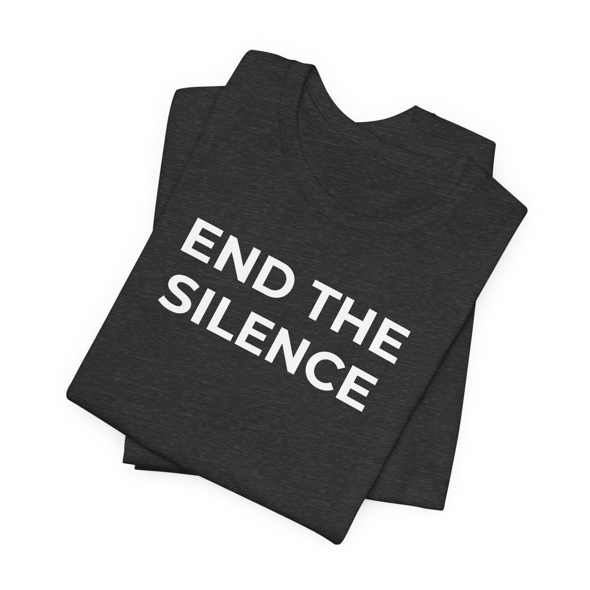 Domestic Violence T-shirt End the Silence - Wear What You Stand For Products