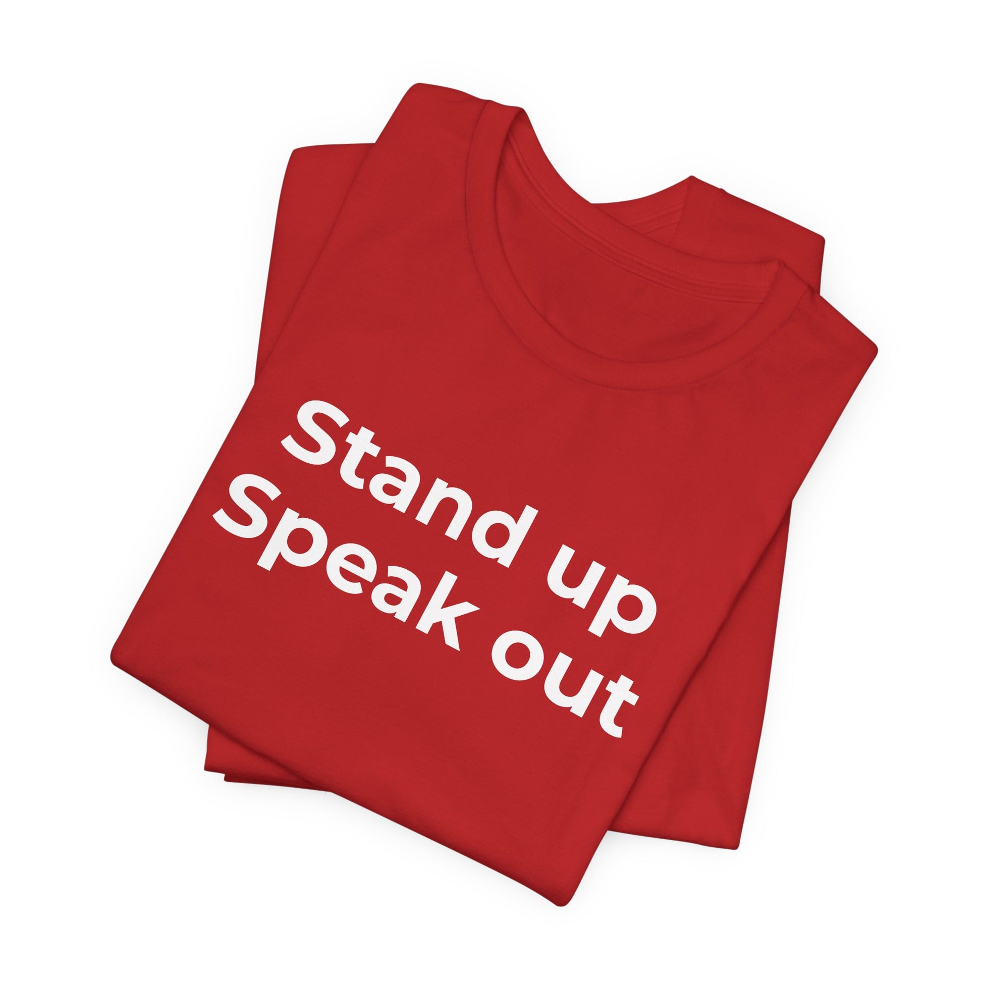 Anti-Bullying and Domestic Violence Awareness T-Shirt for Support and Advocacy - Wear What You Stand For Products