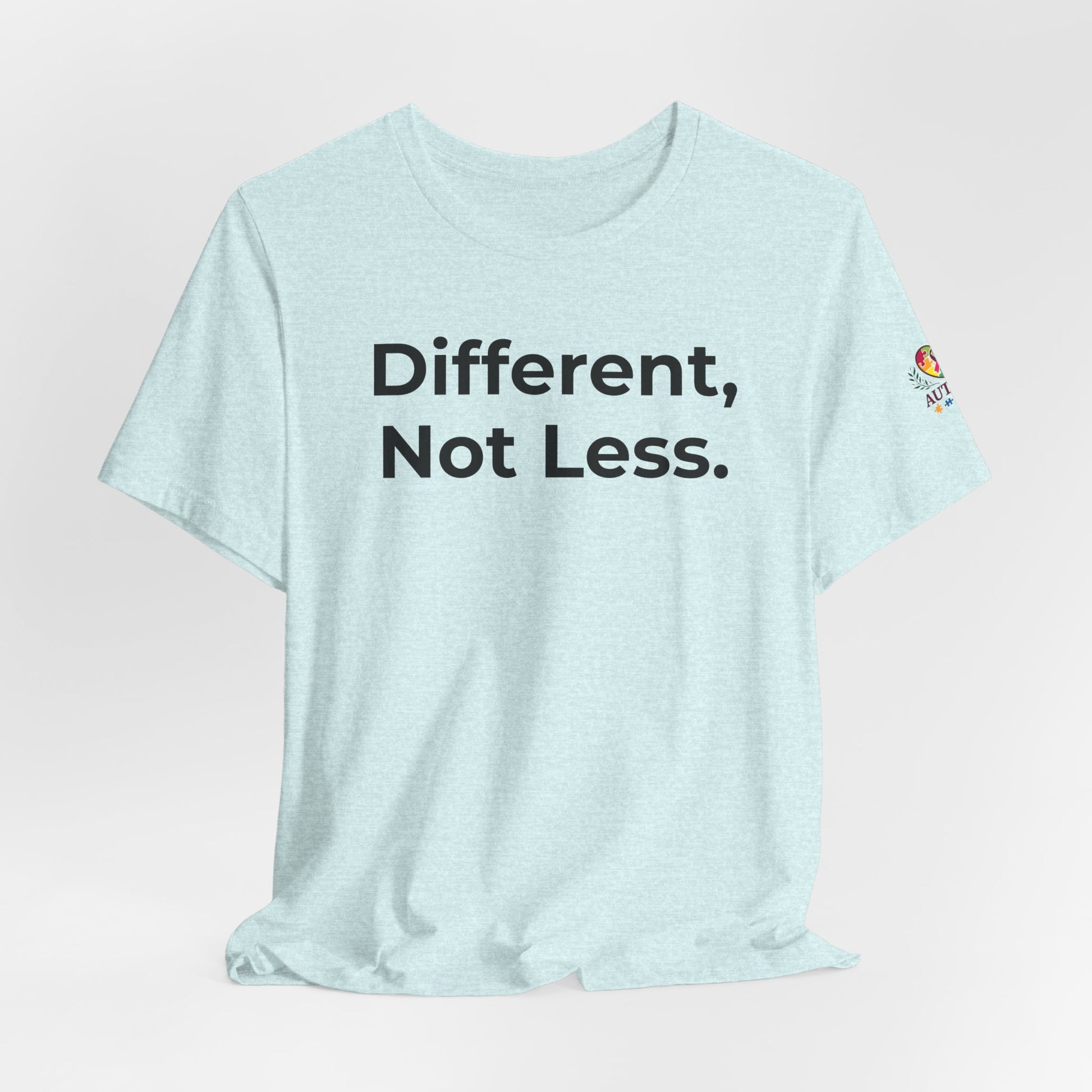 Different Not Less Autism Awareness Shirt | Neurodiversity Tee - Wear What You Stand For Products