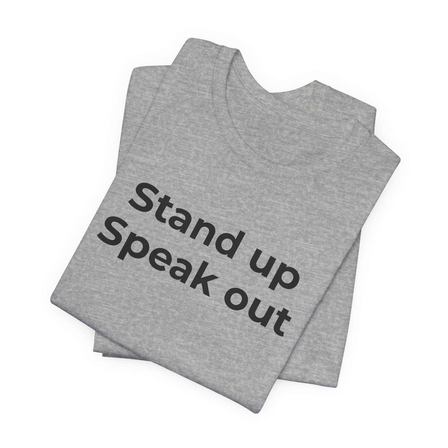 Anti-Bullying and Domestic Violence Awareness T-Shirt for Support and Advocacy - Wear What You Stand For Products