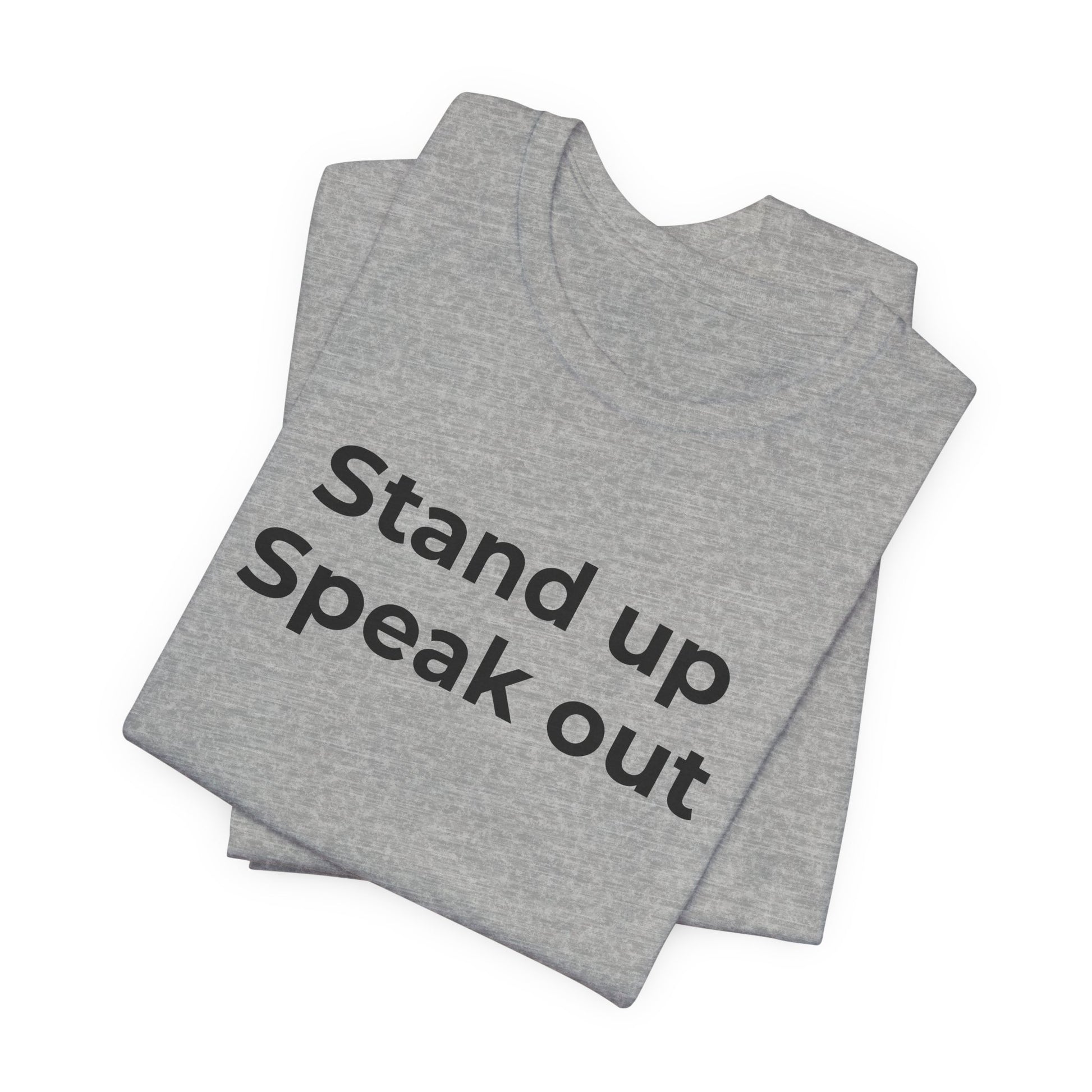 Anti-Bullying and Domestic Violence Awareness T-Shirt for Support and Advocacy - Wear What You Stand For Products