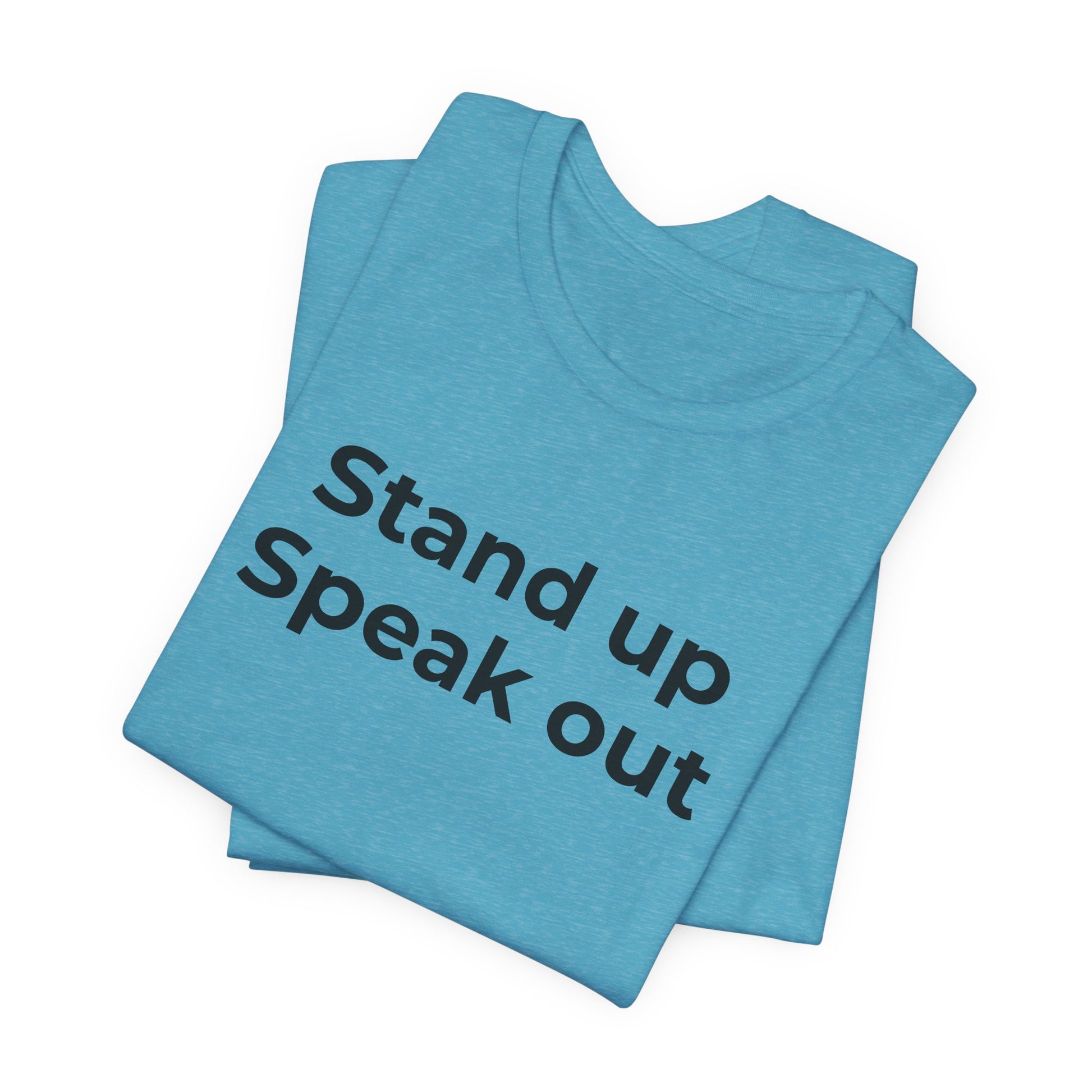 Anti-Bullying and Domestic Violence Awareness T-Shirt for Support and Advocacy - Wear What You Stand For Products