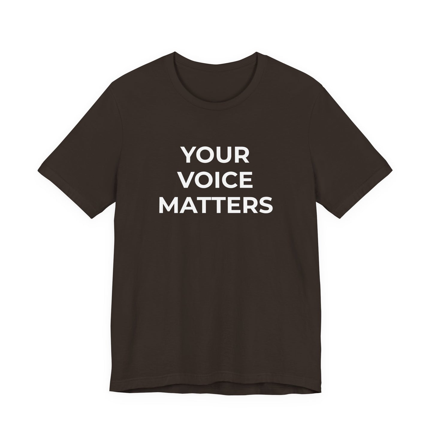 Domestic Violence T-Shirt Your Voice Matters - Wear What You Stand For Products