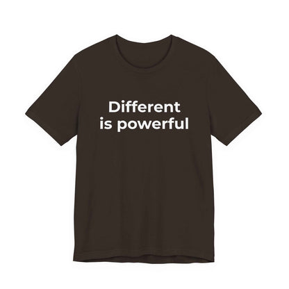 Anti-Bullying Awareness  Different is Powerful TShirt