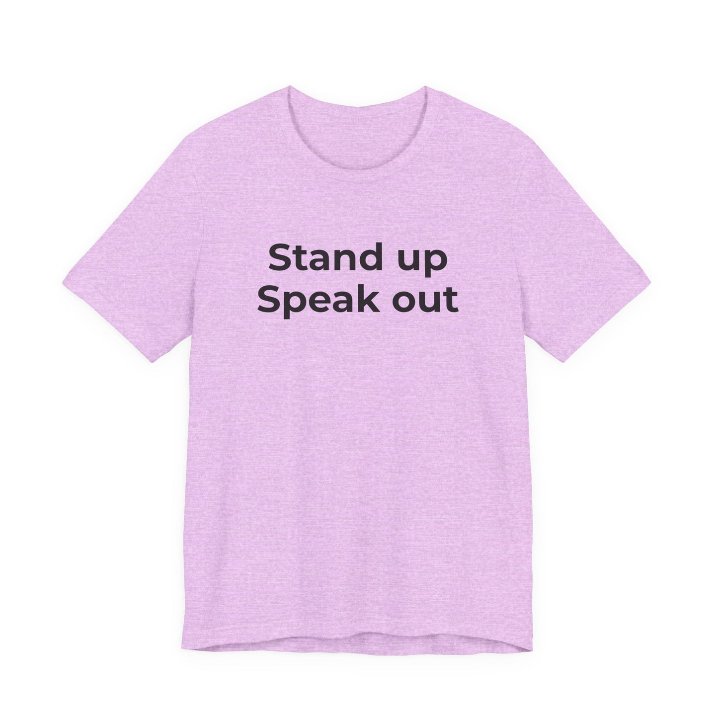 Anti-Bullying and Domestic Violence Awareness T-Shirt for Support and Advocacy - Wear What You Stand For Products