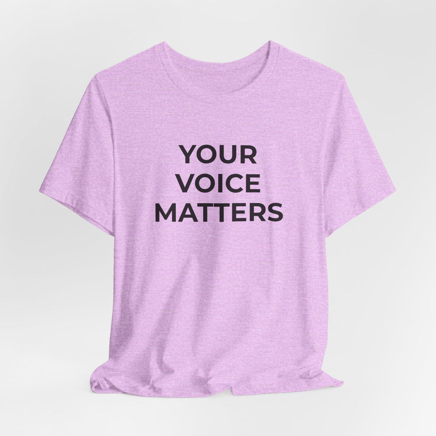 Domestic Violence T-Shirt Your Voice Matters - Wear What You Stand For Products