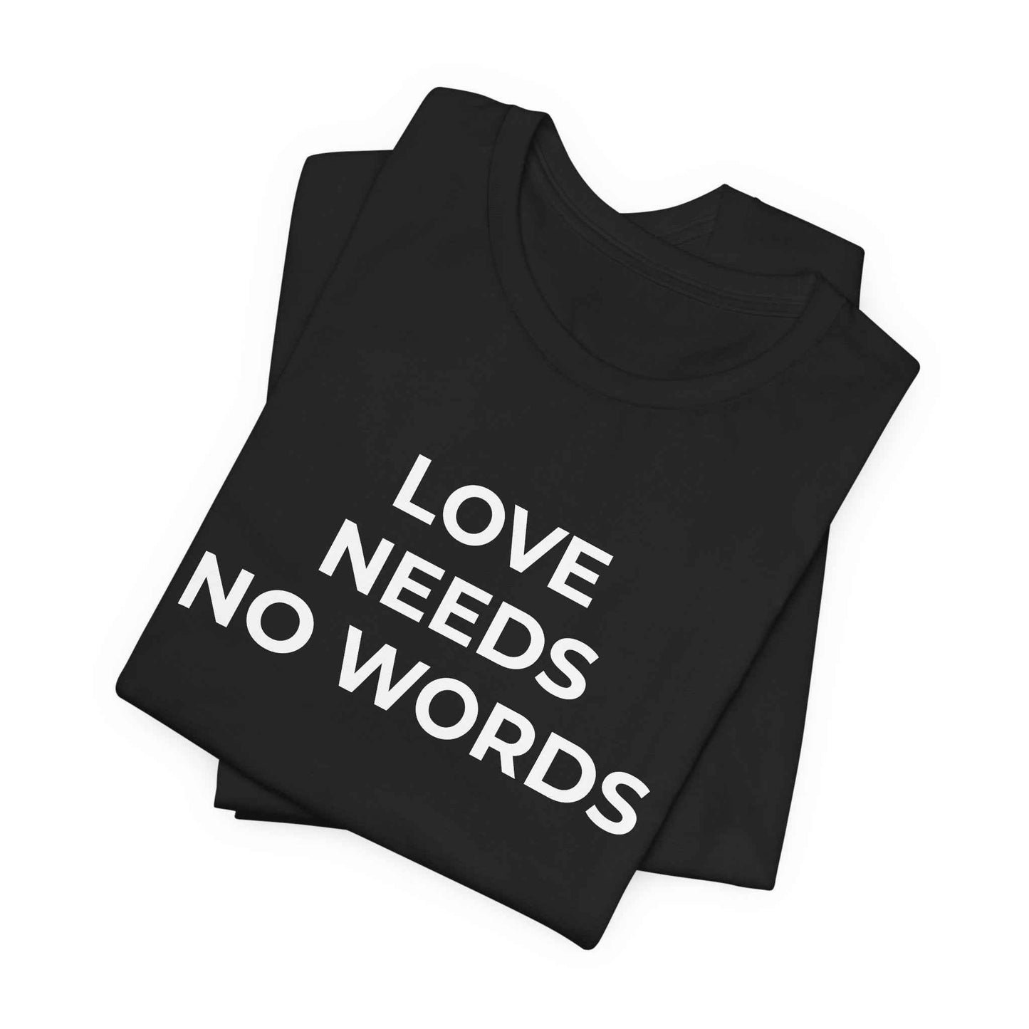 Love Needs No Words Autism Shirt | Autism Support Tee