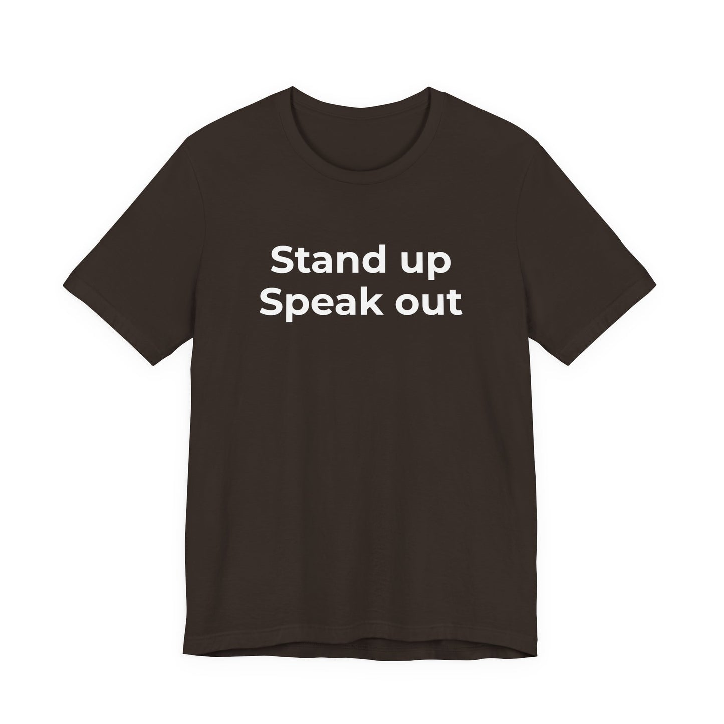 Anti-Bullying and Domestic Violence Awareness T-Shirt for Support and Advocacy - Wear What You Stand For Products