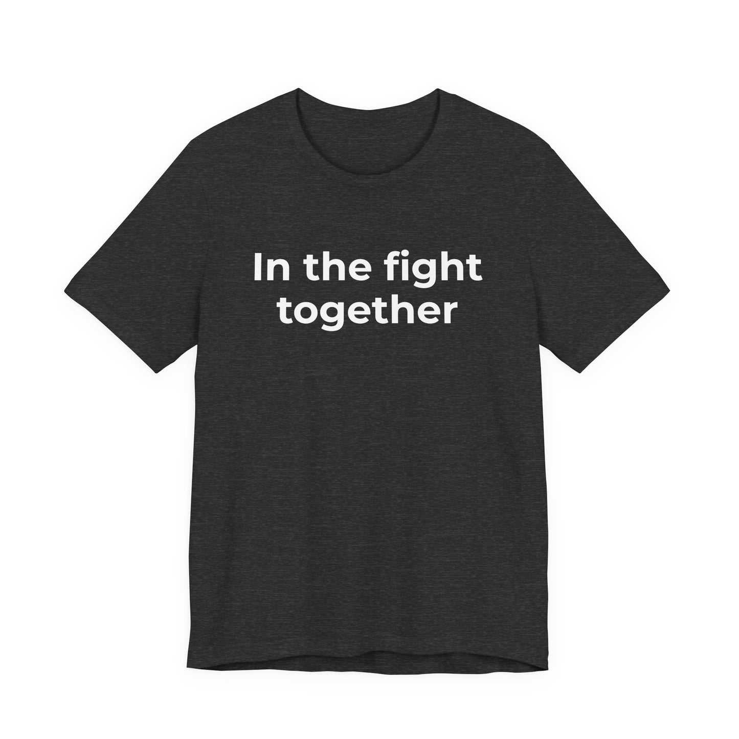 Cancer T-Shirt In the Fight Together - Wear What You Stand For Products