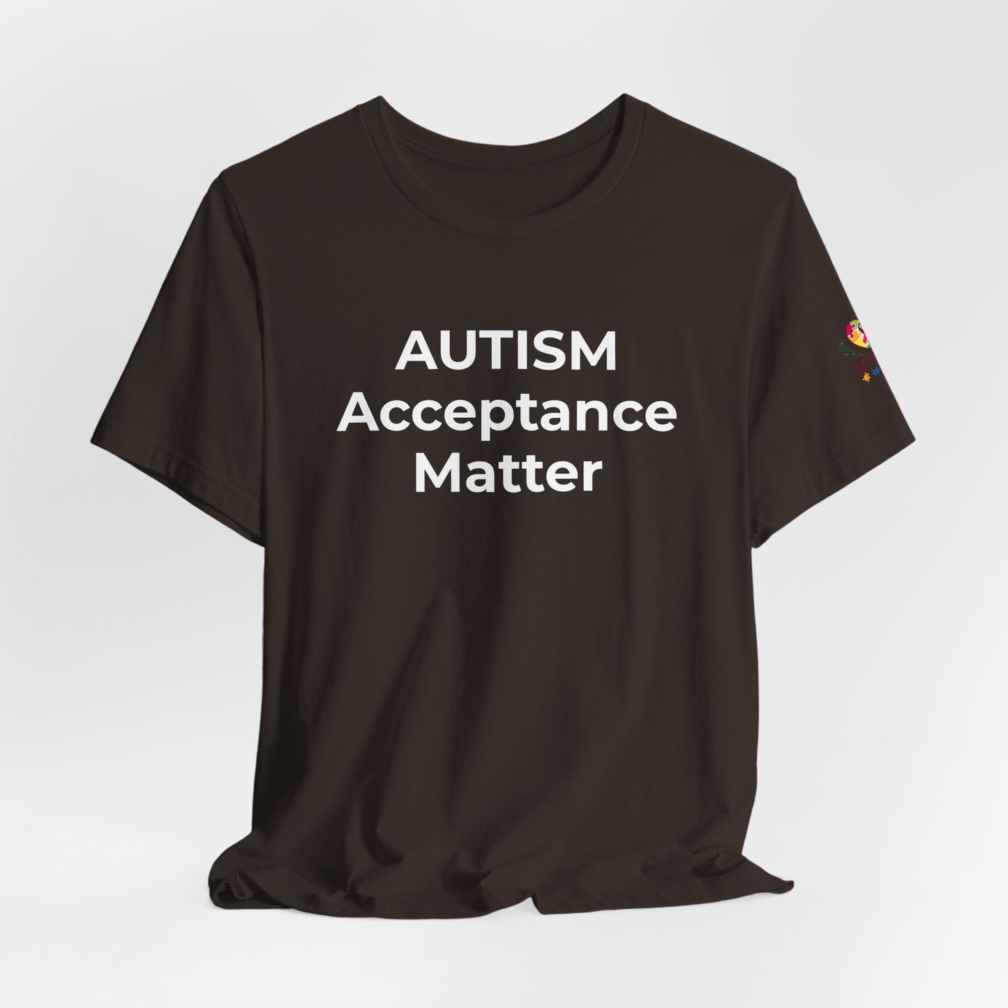 "Autism T-Shirt Acceptance Matters Shirt Support the Spectrum - Wear What You Stand For Products"