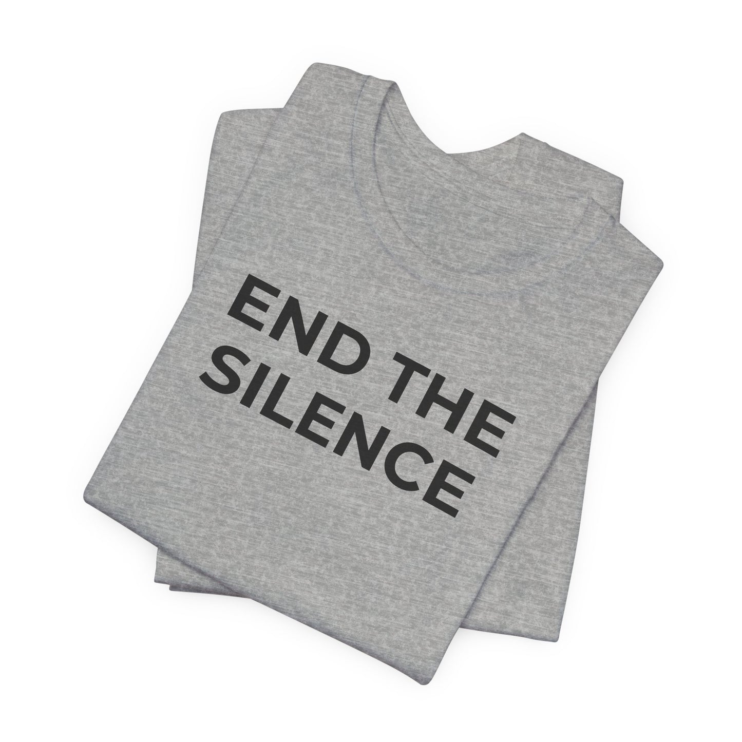 Domestic Violence T-shirt End the Silence - Wear What You Stand For Products