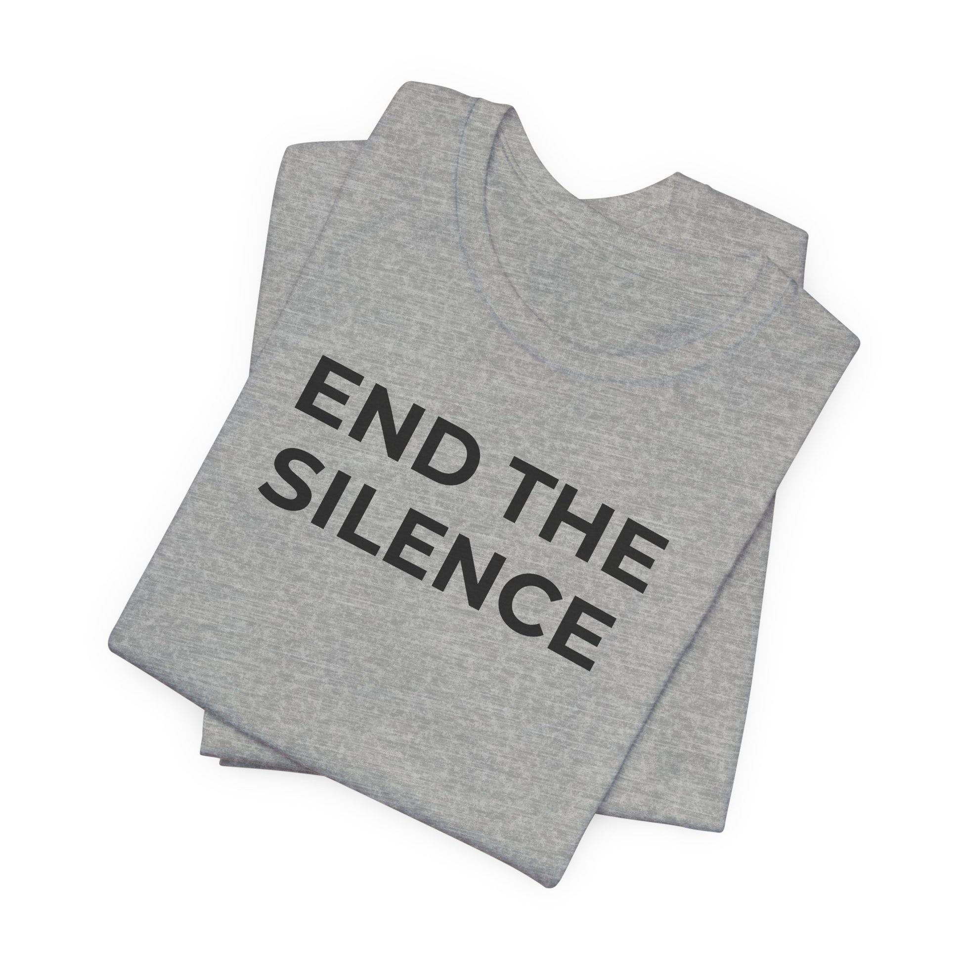 Domestic Violence T-shirt End the Silence - Wear What You Stand For Products