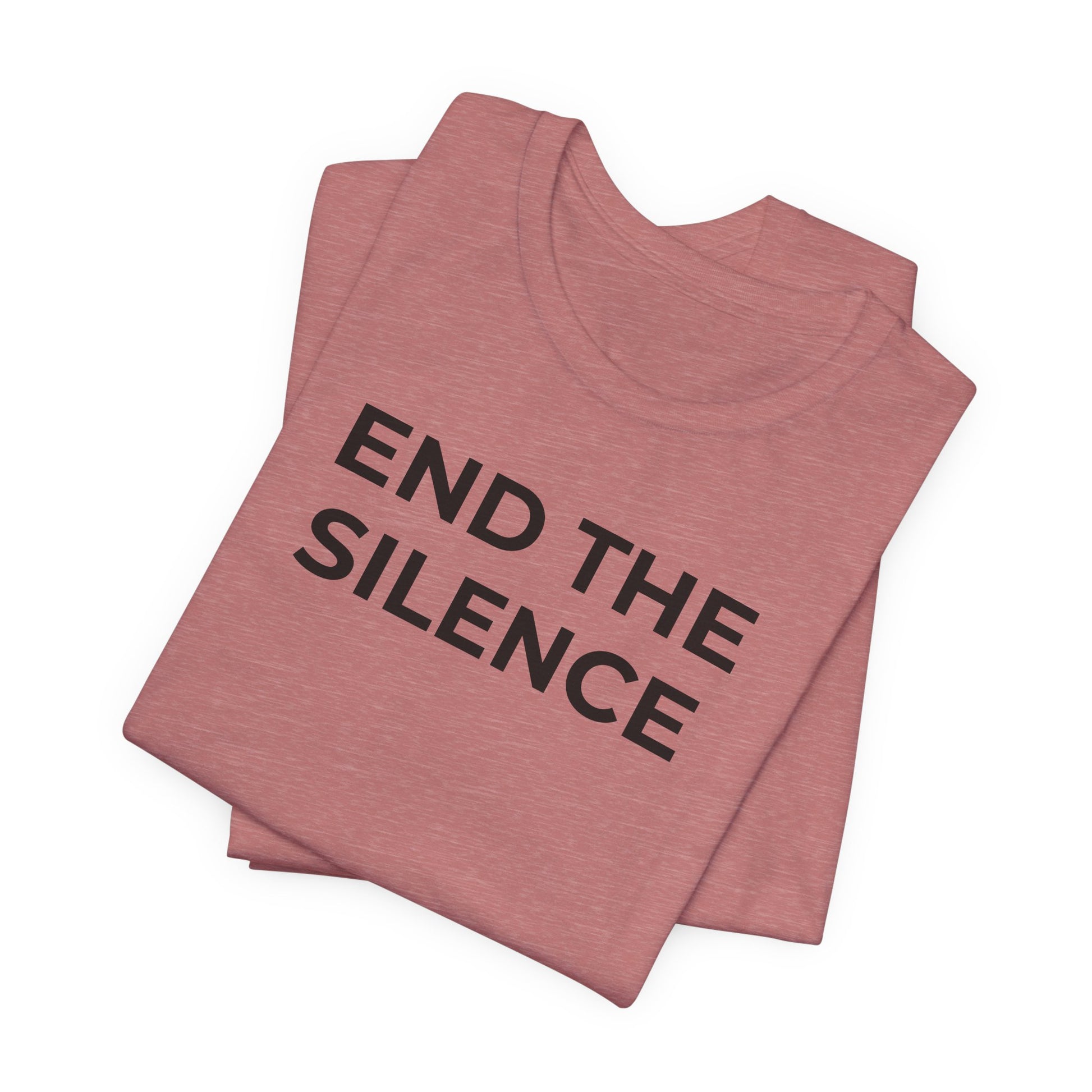 Domestic Violence T-shirt End the Silence - Wear What You Stand For Products