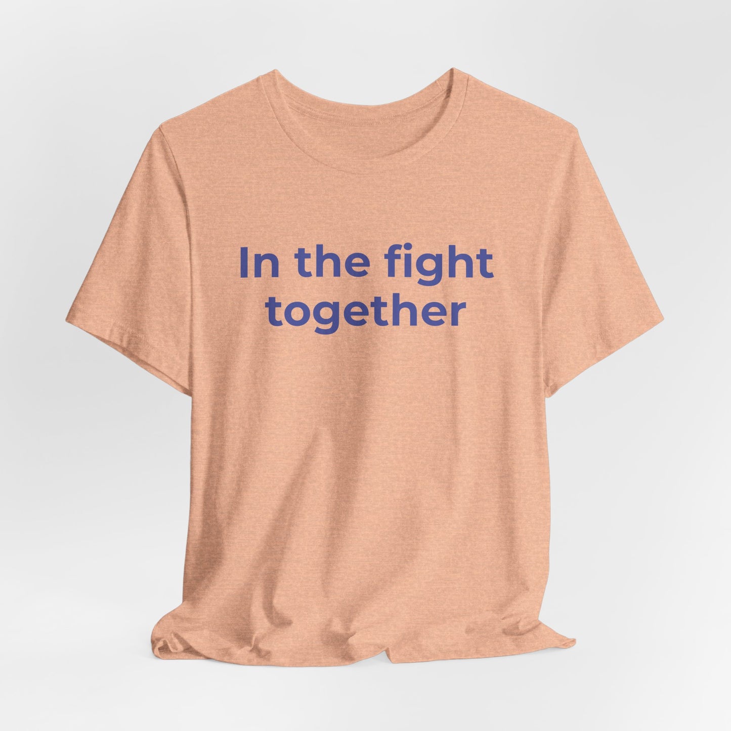 Cancer T-Shirt In the Fight Together - Wear What You Stand For Products