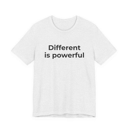 Anti-Bullying Awareness  Different is Powerful TShirt