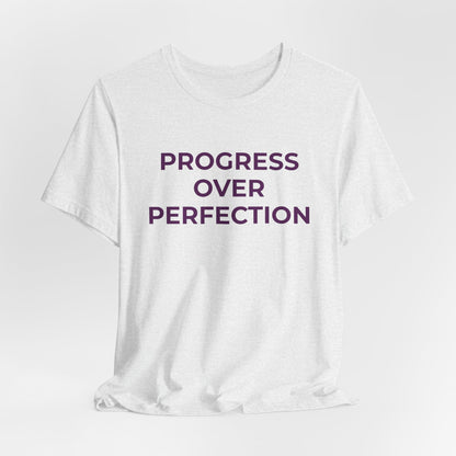 Addiction T-Shirt - Progress over Perfection - Wear What You Stand For Products