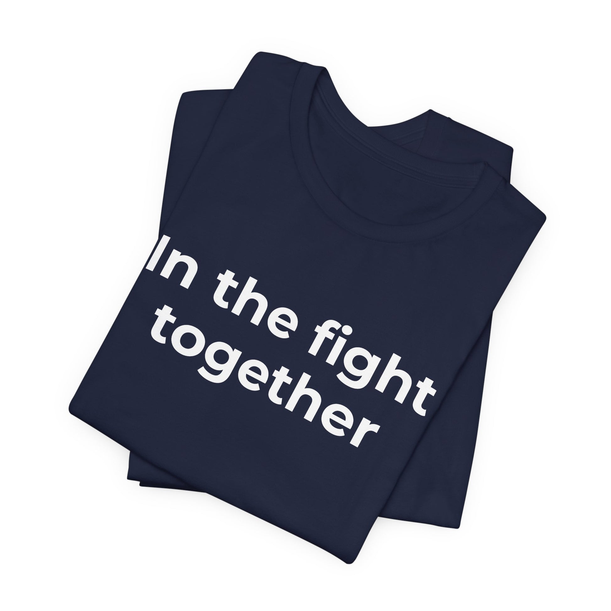 Cancer T-Shirt In the Fight Together - Wear What You Stand For Products