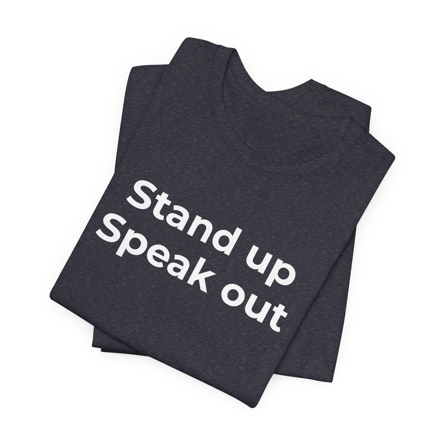 Anti-Bullying and Domestic Violence Awareness T-Shirt for Support and Advocacy - Wear What You Stand For Products