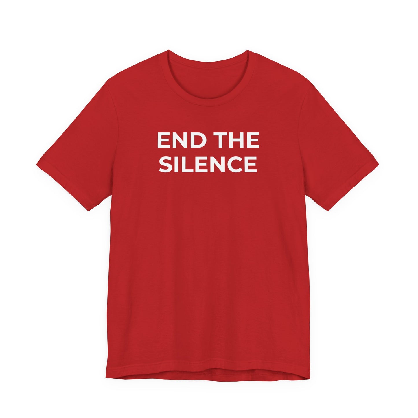 Domestic Violence T-shirt End the Silence - Wear What You Stand For Products