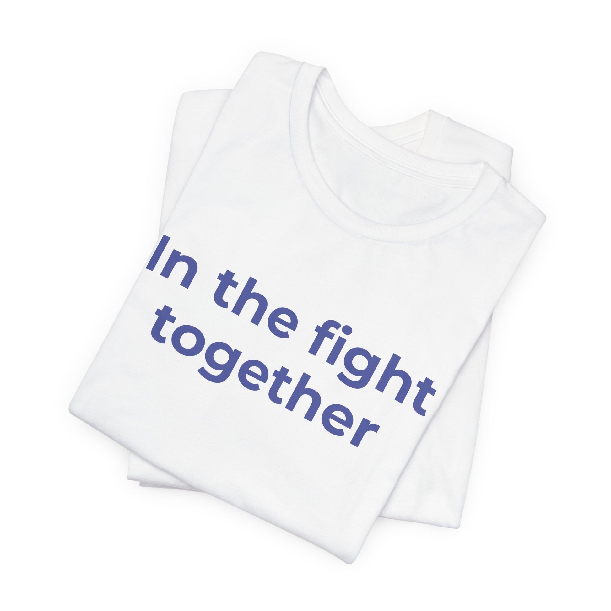 Cancer T-Shirt In the Fight Together - Wear What You Stand For Products