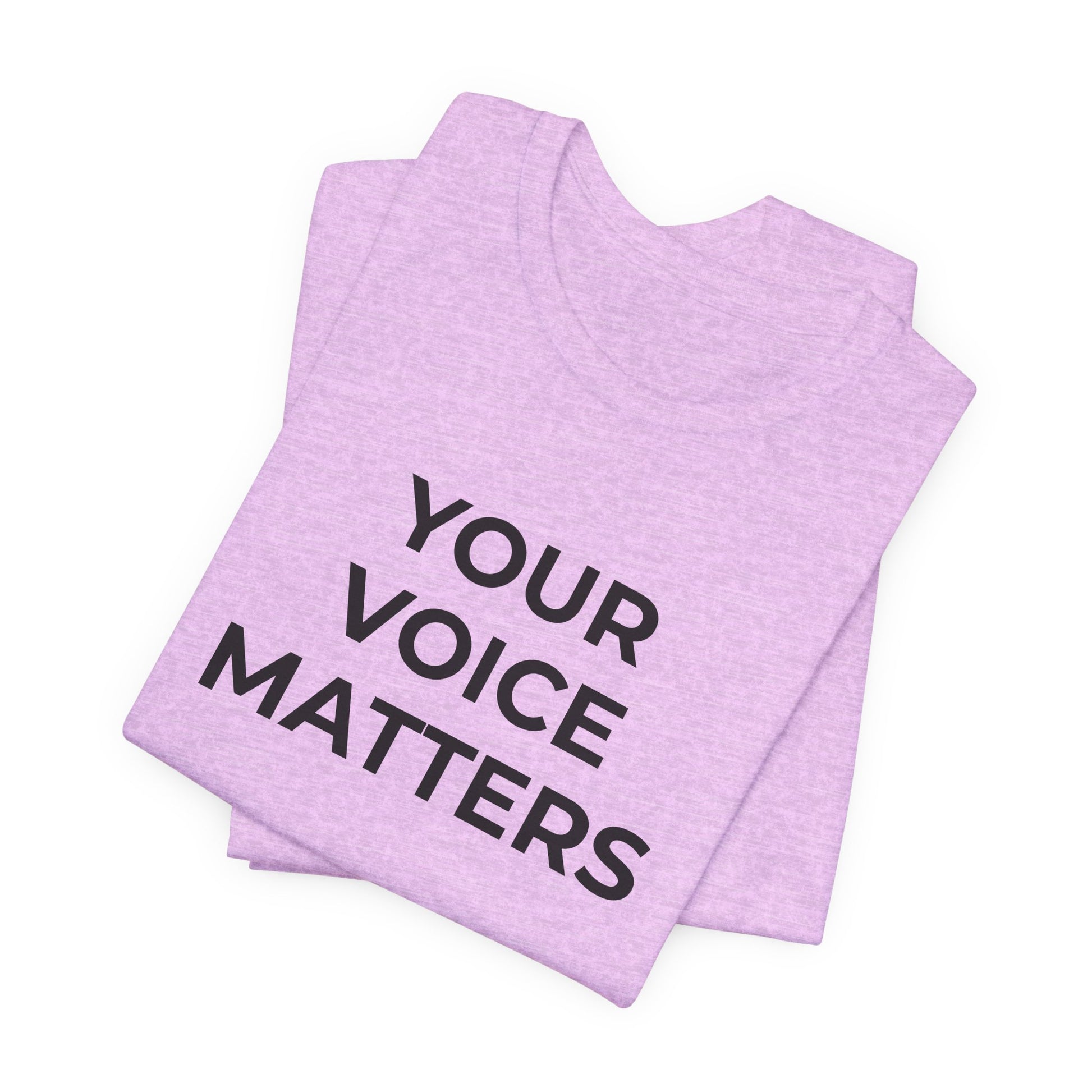 Domestic Violence T-Shirt Your Voice Matters - Wear What You Stand For Products
