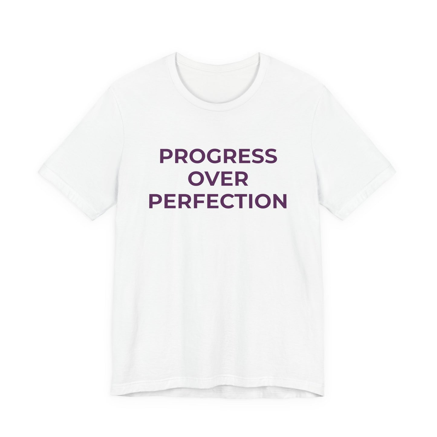 Addiction T-Shirt - Progress over Perfection - Wear What You Stand For Products