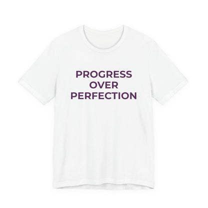 Addiction T-Shirt - Progress over Perfection - Wear What You Stand For Products