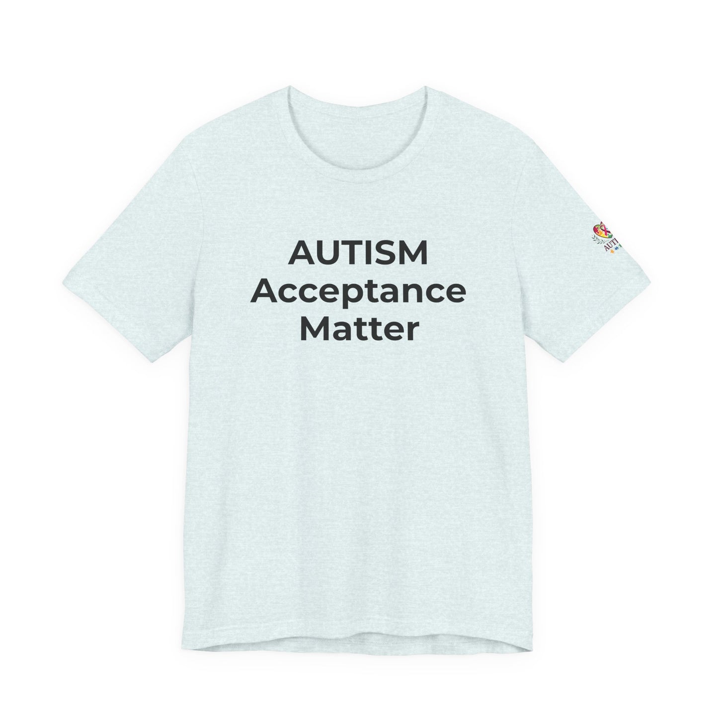 "Autism T-Shirt Acceptance Matters Shirt Support the Spectrum - Wear What You Stand For Products"