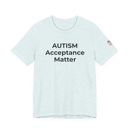 "Autism T-Shirt Acceptance Matters Shirt Support the Spectrum - Wear What You Stand For Products"