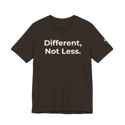 Different Not Less Autism Awareness Shirt | Neurodiversity Tee