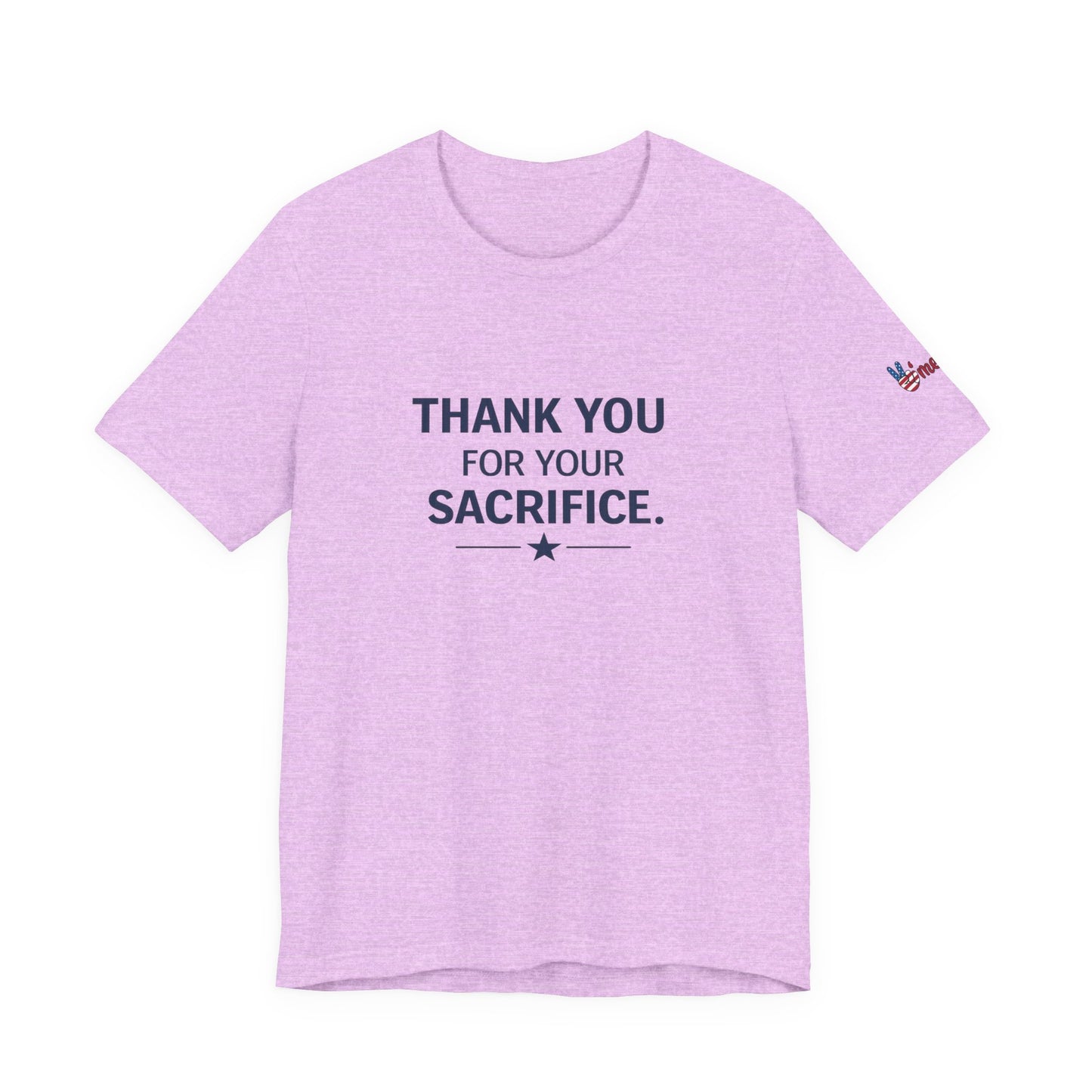 Veterans T-Shirt - Thank You for Your Sacrifice - Wear What You Stand For Products