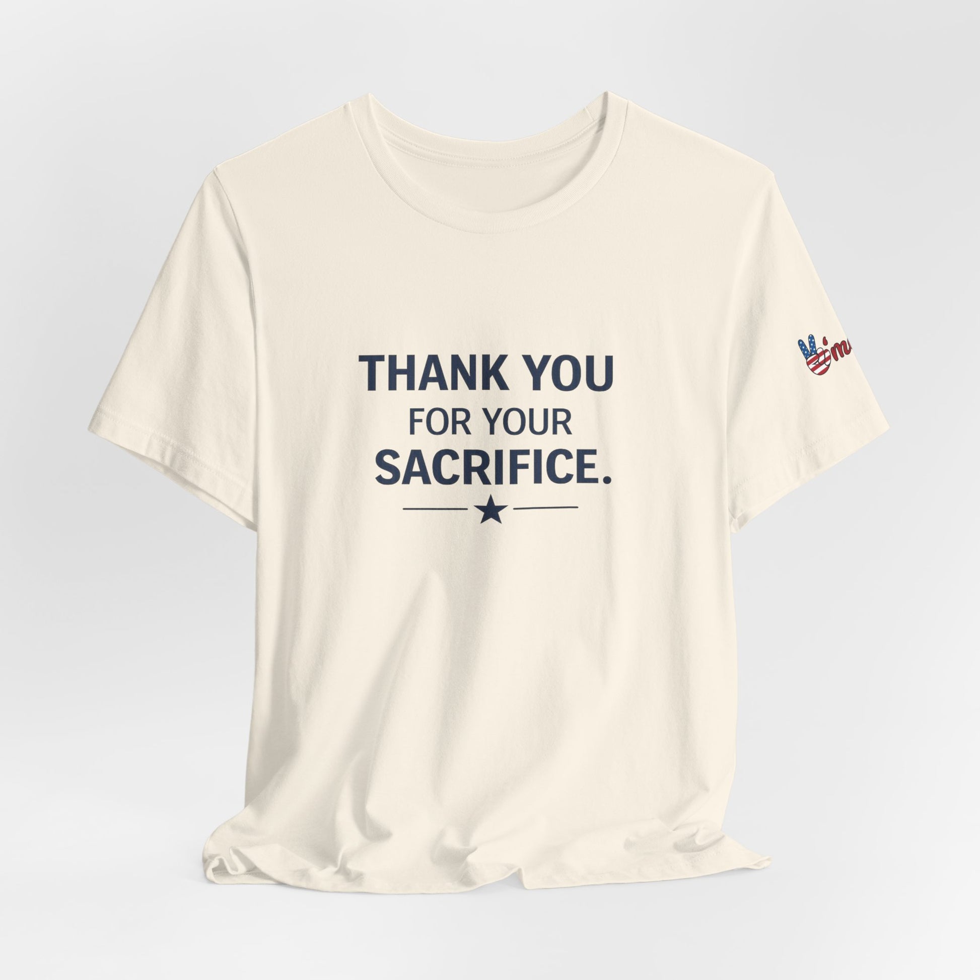 Veterans T-Shirt - Thank You for Your Sacrifice - Wear What You Stand For Products
