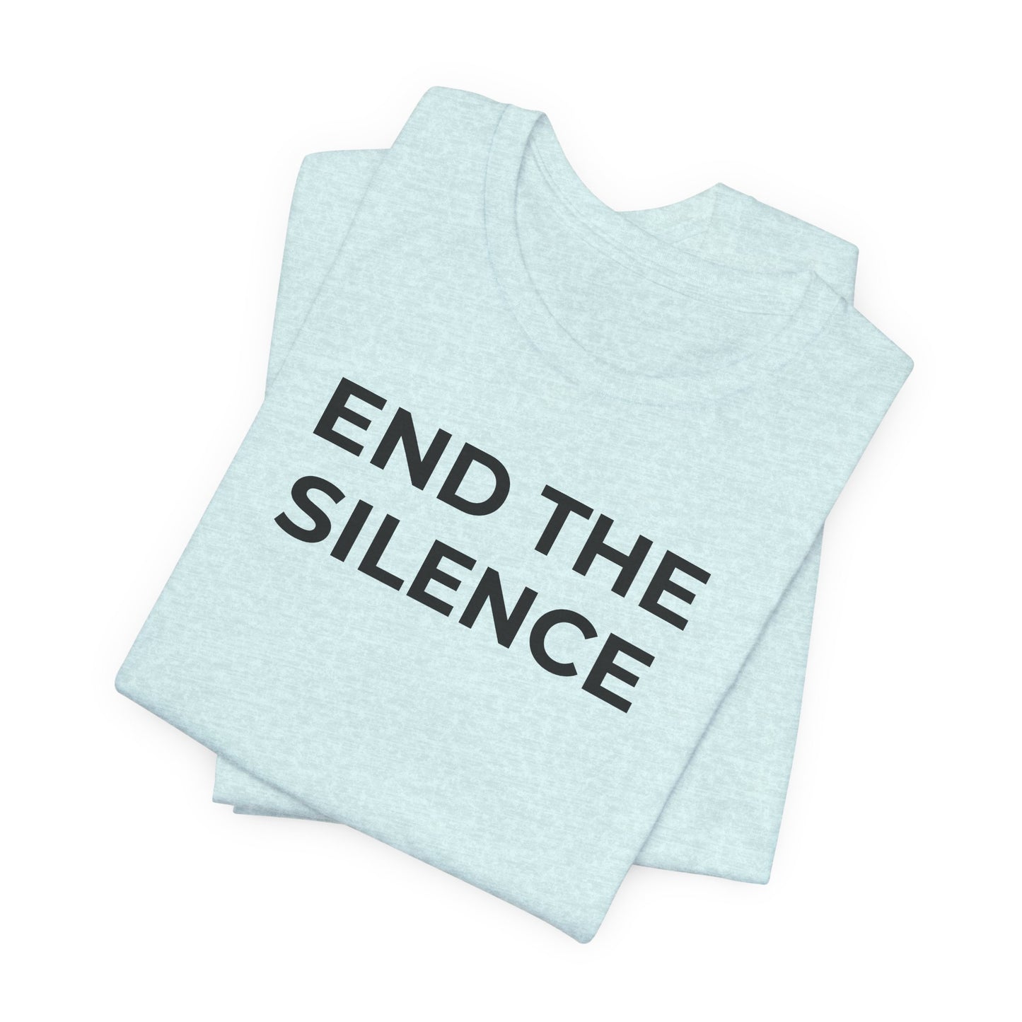 Domestic Violence T-shirt End the Silence - Wear What You Stand For Products