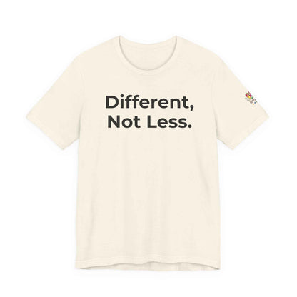 Different Not Less Autism Awareness Shirt | Neurodiversity Tee