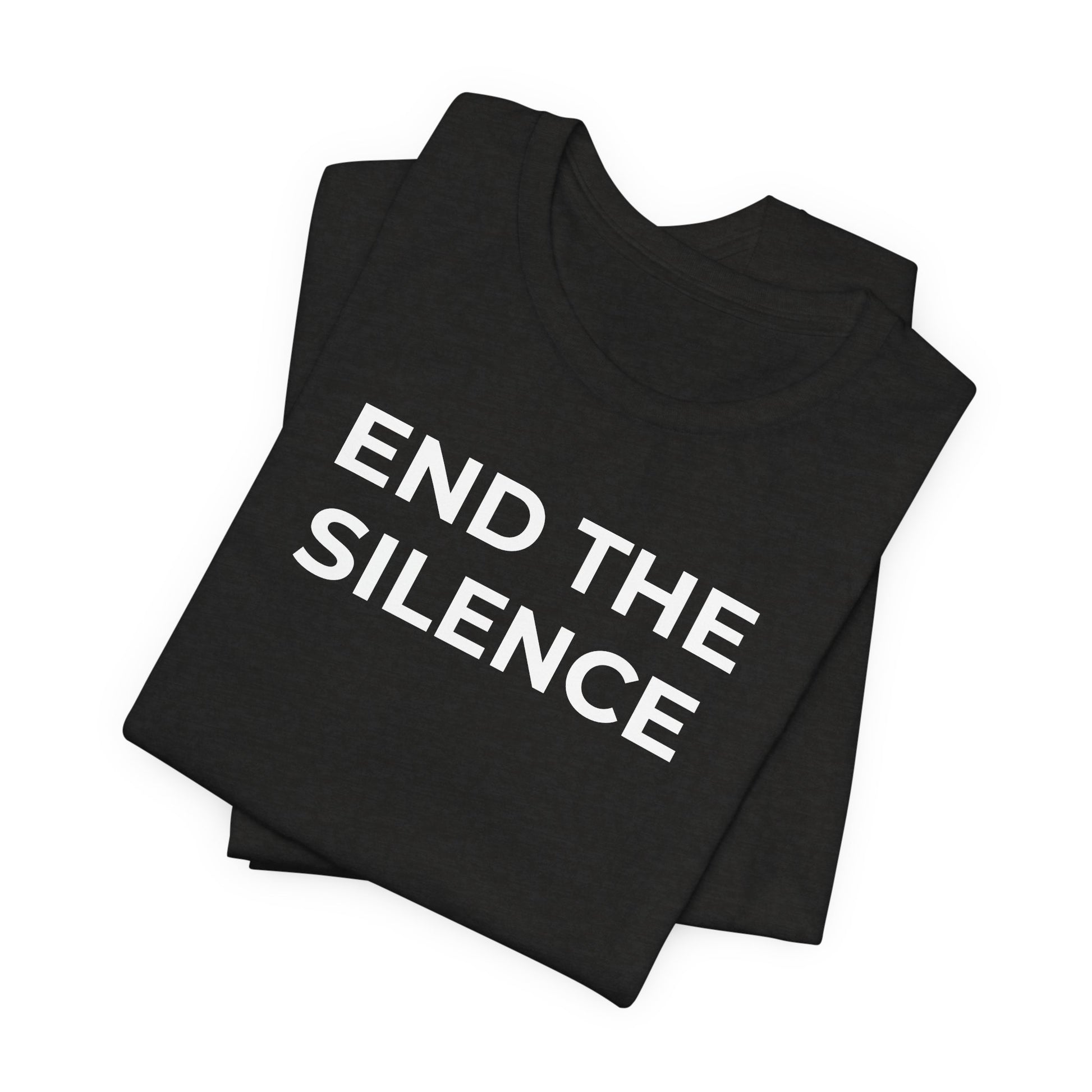 Domestic Violence T-shirt End the Silence - Wear What You Stand For Products