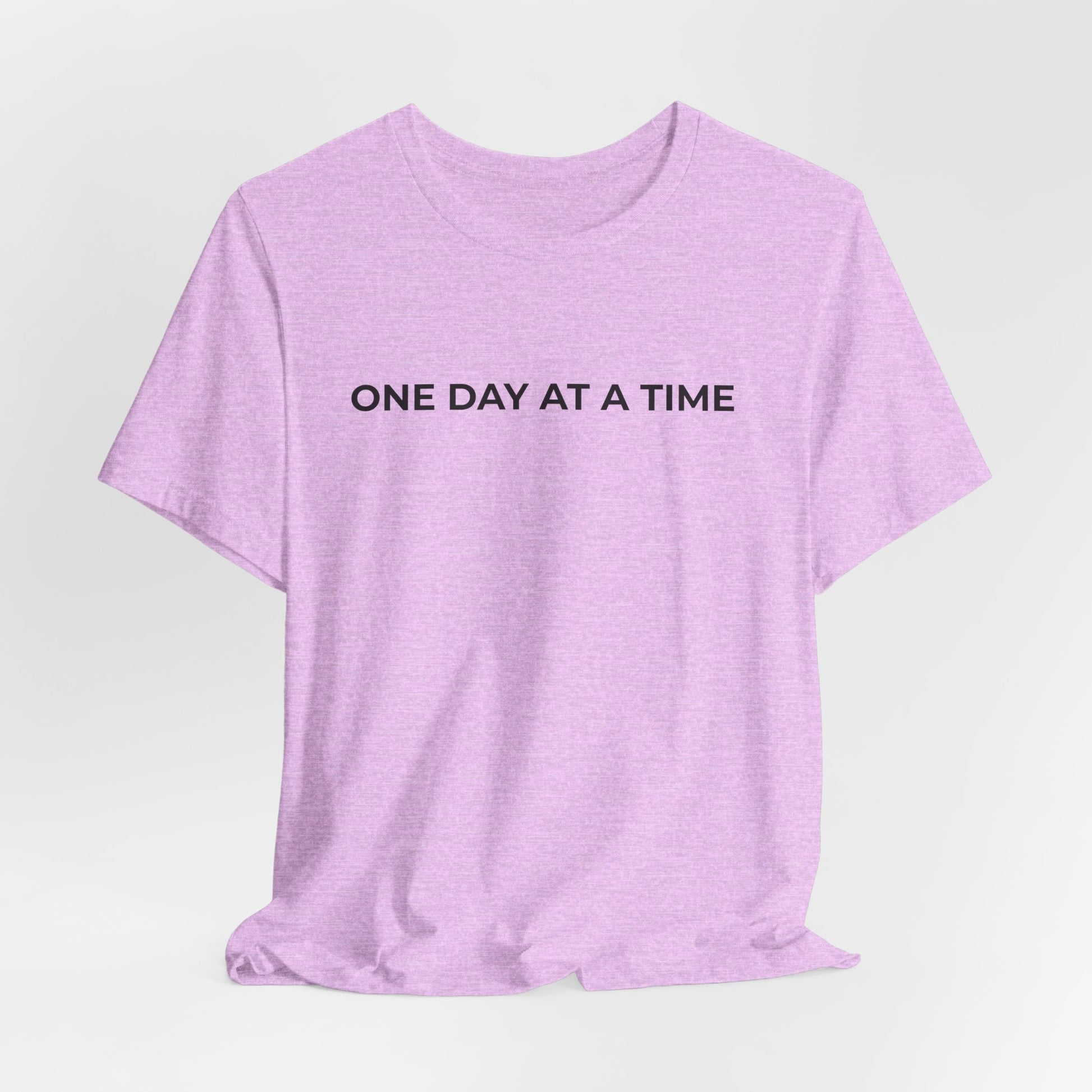 Addiction T-Shirt - One Day at a Time Second Versionn - Wear What You Stand For Products